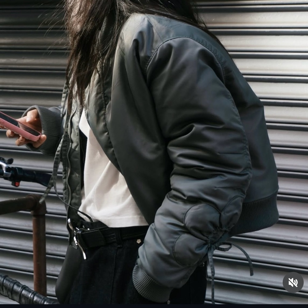 Sundae School Flower Bomber Jacket